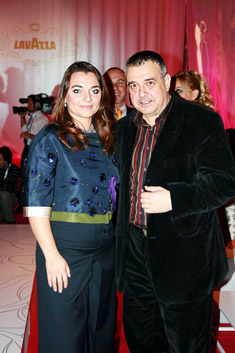 Любомир Стойков с Франческа Лаваца, Версайски дворец, Париж, октомври 2007