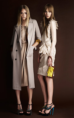 Круизна колекция Resort 2012 Woman на Burberry