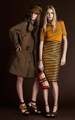Круизна колекция Resort 2012 Woman на Burberry