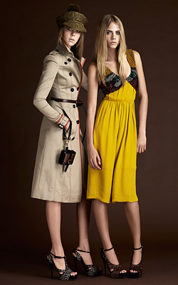 Круизна колекция Resort 2012 Woman на Burberry