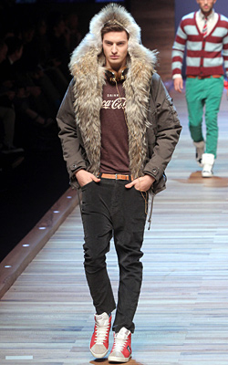 Milano moda haftasında 2011/2012: D & G erkek Sonbahar-Kış koleksiyonu