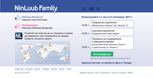 ������ � ���� Facebook �� ����� ��� � ��������