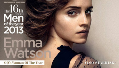 Emma Watson at the GQ's cover