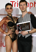 ������� ������� � ����������� ��������� � ������������ ������� "Triumph Inspiration Award" 2010