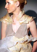 Eat what you wear with fashion student�s edible clothes