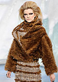 Leather and furry coats for the winter