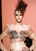 Jean Paul Gaultier created a special luxury collection of lingerie for La Perla