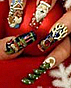 Christmas manicure