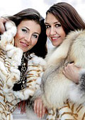 Sheepskin is in fashion this winter