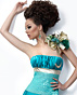 Prom dress in blue