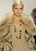 Faux leather and fur are on trend this season