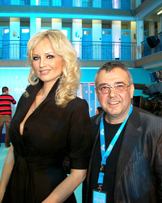 Adriana Karembeu and Lubomir Stoykov