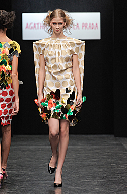 Collection of Agatha Ruiz de la Prada in the Russian Fashion Week