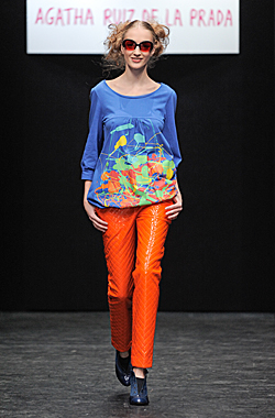  Collection of Agatha Ruiz de la Prada in the Russian Fashion Week 