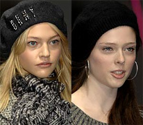 This winter berets often have different embellishments and brooches