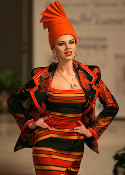 Attracive creactions at Belarus Fashion Week