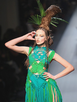 Jean Paul Gaultier presented his Spring/Summer 2010 Haute Couture ...