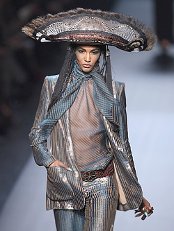 Jean Paul Gaultier presented his Spring/Summer 2010 Haute Couture ...