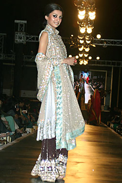 Lahore - the cultural capital of Pakistan presented bridal collections