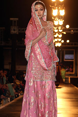 Lahore - the cultural capital of Pakistan presented bridal collections