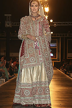 Lahore - the cultural capital of Pakistan presented bridal collections