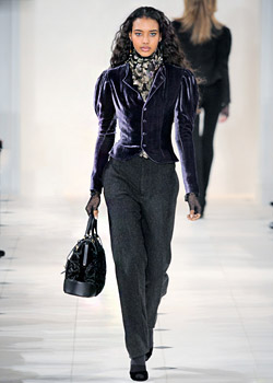  The new Fall/Winter 2010 collection of Ralph Lauren  