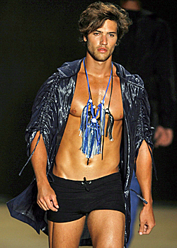 Revealing clothes at Rio Fashion Week 