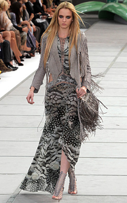 Spring/Summer 2011 fringe fashion trend