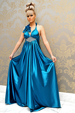 Turquoise dress for prom 2010