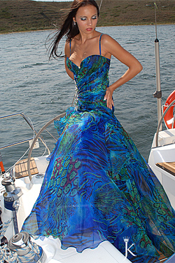 Turquoise dress for prom 2010