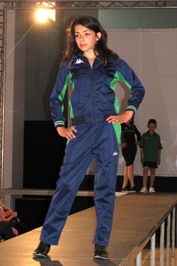 Sports garments were shown in Rousse