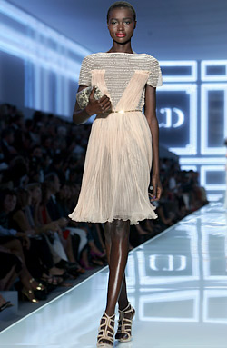 Christian Dior back on top at Paris fashion week with collection Spring-Summer 2012