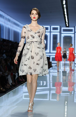 Christian Dior back on top at Paris fashion week with collection Spring-Summer 2012