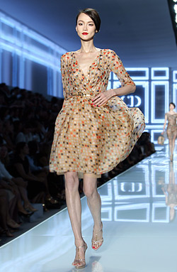 Christian Dior back on top at Paris fashion week with collection Spring-Summer 2012