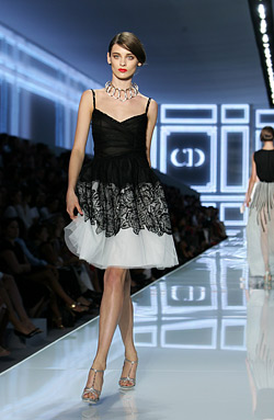 Christian Dior back on top at Paris fashion week with collection Spring-Summer 2012