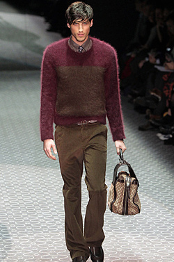 Spirit of the 70's in the Gucci Autumn-Winter 2011-2012 collection 