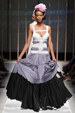 Spring-Summer 2011 collection by Vesselina Pencheva, inspired by the paintings of Frida Kahlo