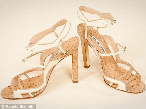 Manolo Blahnik designed shoes made from fish scale