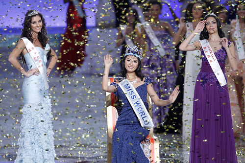 Miss China is the new Miss World 2012