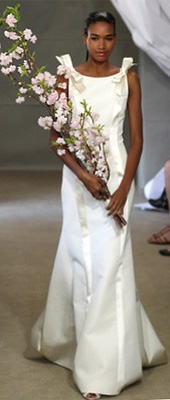 Carolina Herrera presented her bridal collection for 2013