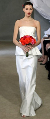 Carolina Herrera presented her bridal collection for 2013