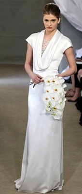 Carolina Herrera presented her bridal collection for 2013