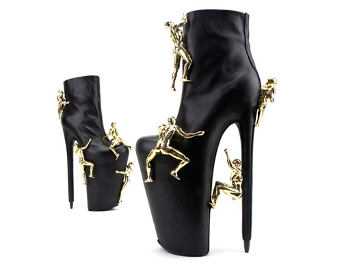 United Nude created shoes, inspired by the Lady Gaga Fame campaign