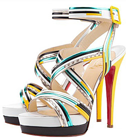 Christian Louboutin attracted with his amazing Spring-Summer 2012 shoes collection