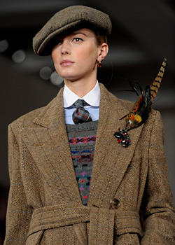 Ralph Lauren presented Autumn-Winter 2012-2013 in New York