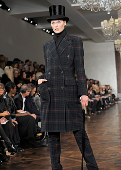 Ralph Lauren presented Autumn-Winter 2012-2013 in New York