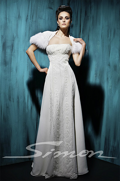 Bridal gowns by Atelier Simon for Summer 2012