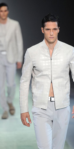 Armani's collection for Spring/Summer 2014