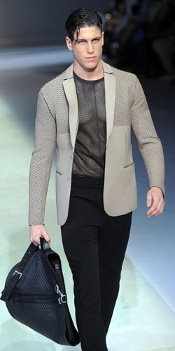 Armani's collection for Spring/Summer 2014