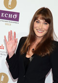 The new face of Bulgari is Carla Bruni